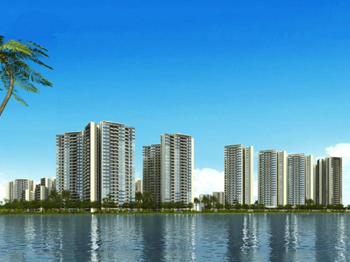 中梁旭辉铂悦滨江实景图
